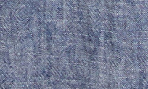 Matty M . Linen Blend Jumpsuit In Blue
