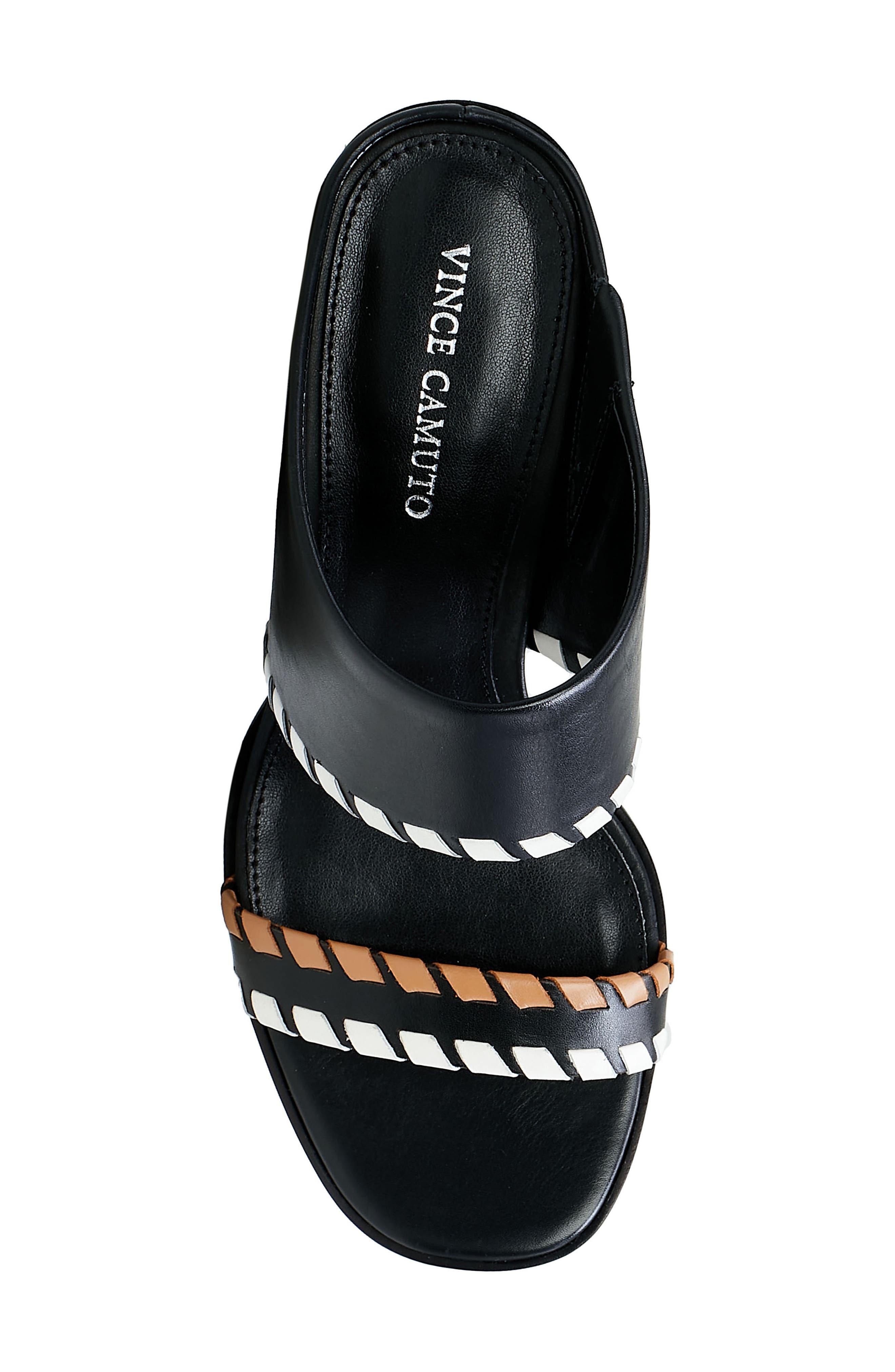 Vince Camuto Kafinny Whipstitch Slide Sandal, Alternate, color, 