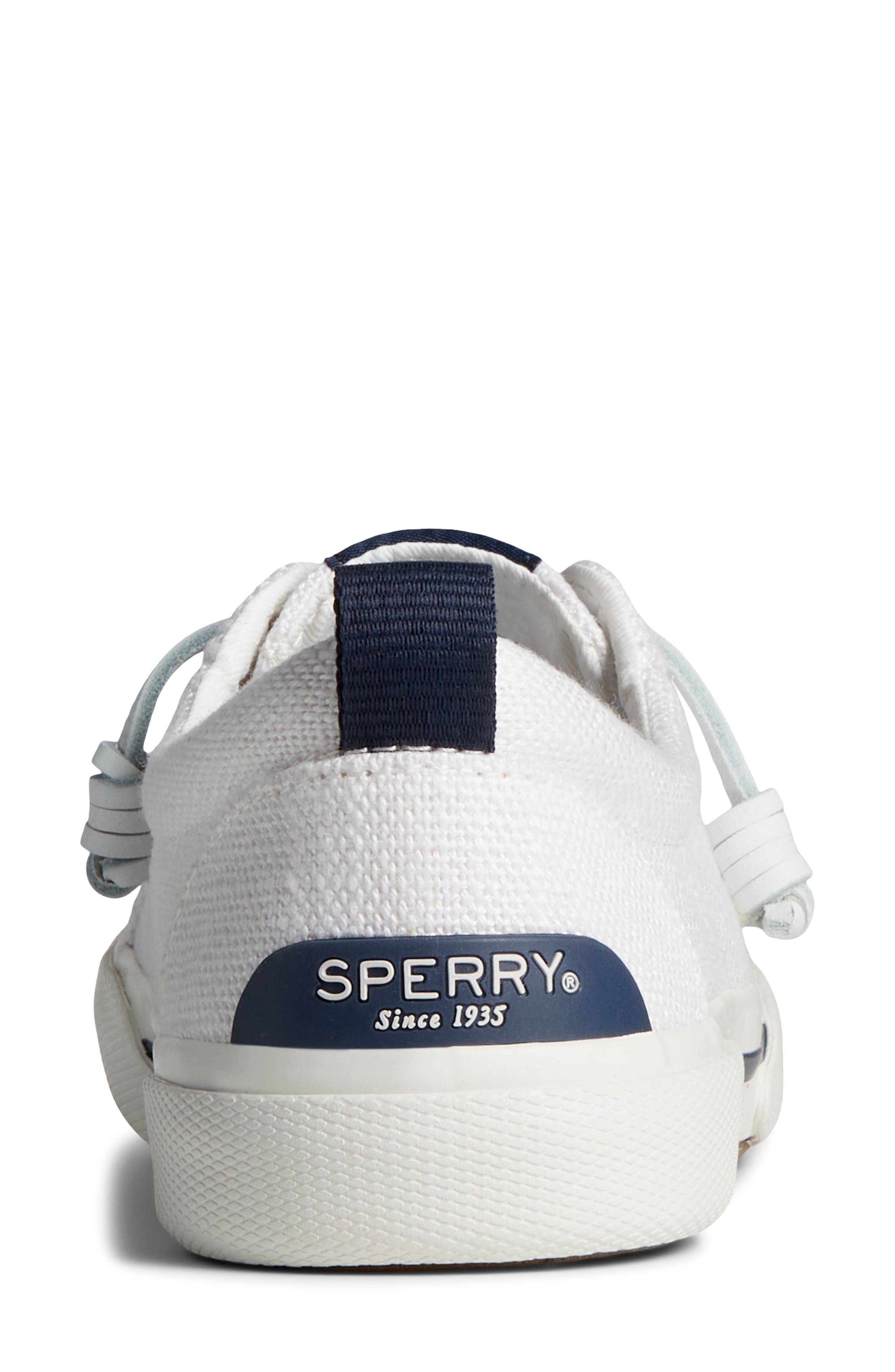 Sperry Pier Wave Sneaker, Alternate, color, White