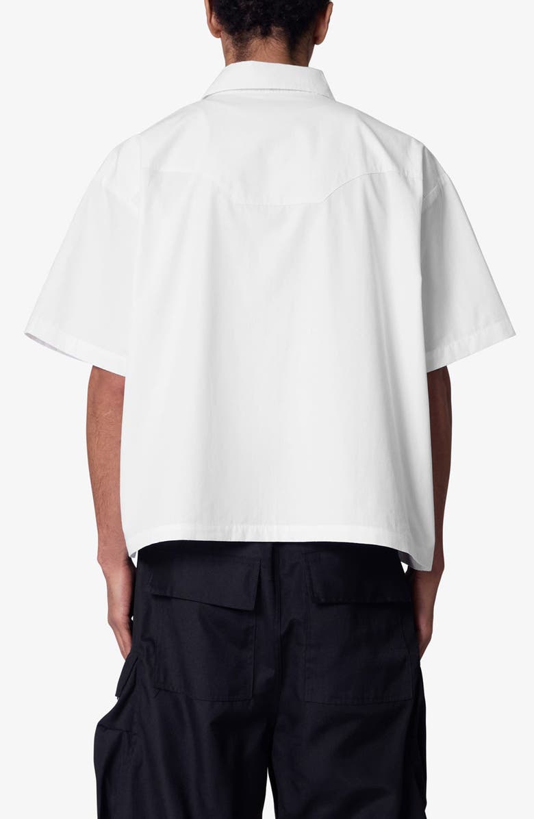 mnml Western Short Sleeve Button-Up Shirt, Alternate, color,