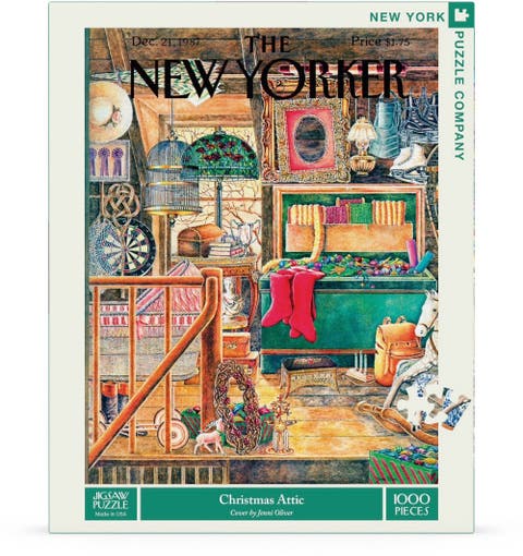 Christmas Attic 1000 Piece Puzzle