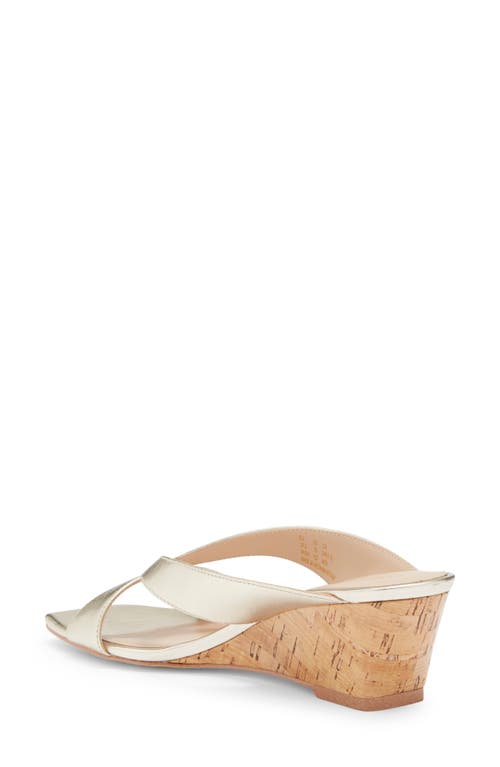 STUART WEITZMAN STUART WEITZMAN MIAMI WEDGE SLIDE SANDAL 