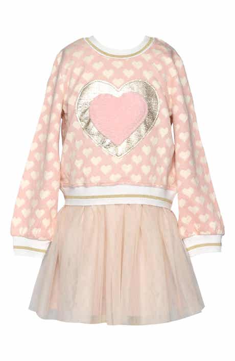 Baby Sara Kids' Heart Twofer Dress