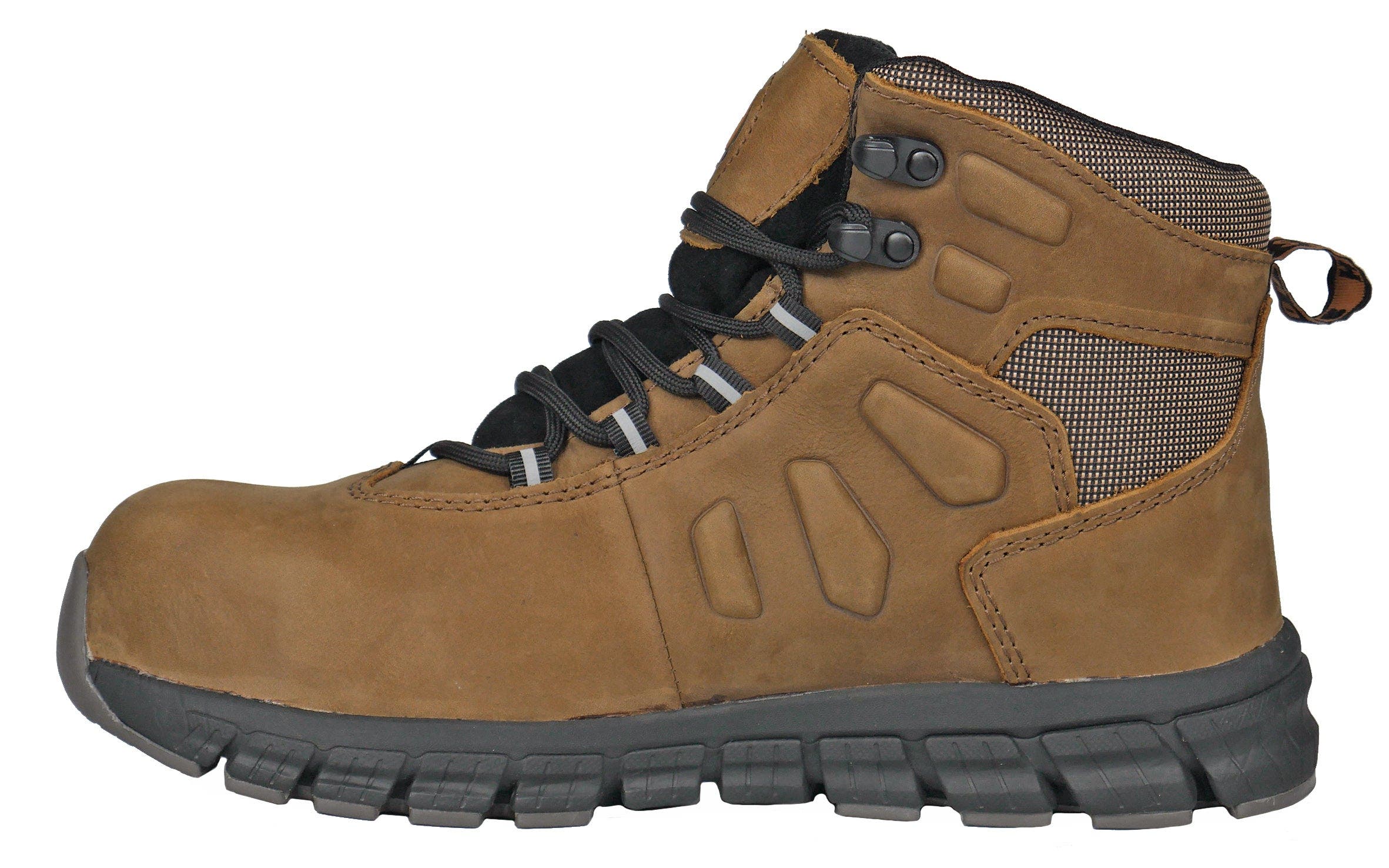 Hoss Boot Company HOSS Tikaboo 6 Inch Ultra Light Composite Toe Work Boot, Alternate, color, Brown