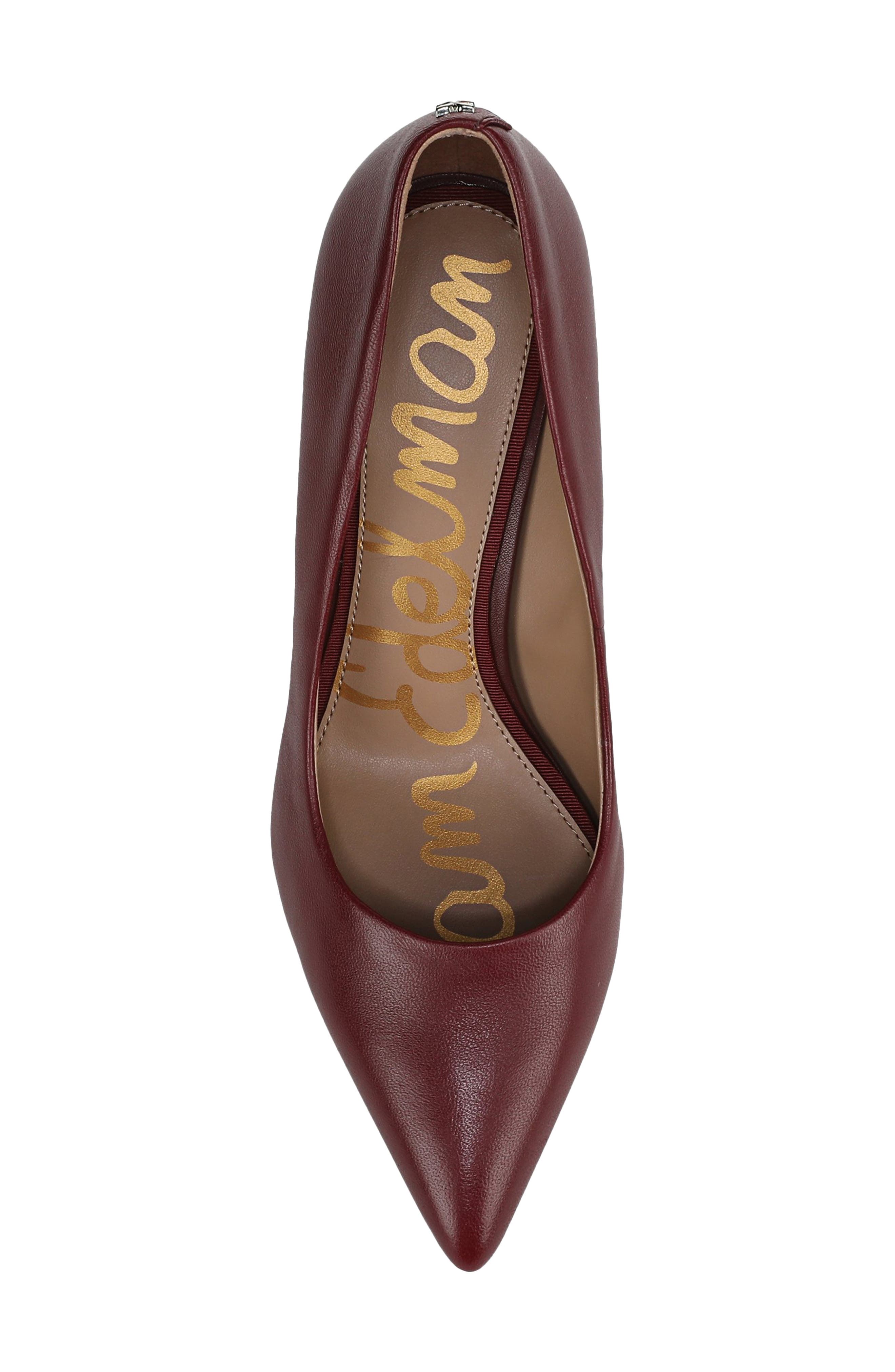 Vienna Pointed Toe Pump, Alternate, color, FRENCH MERLOT
