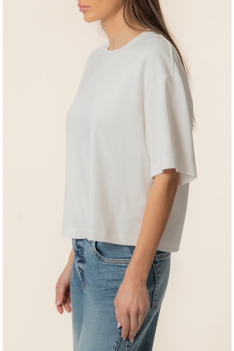 Reina Boxy T-Shirt, Alternate, color, WHITE