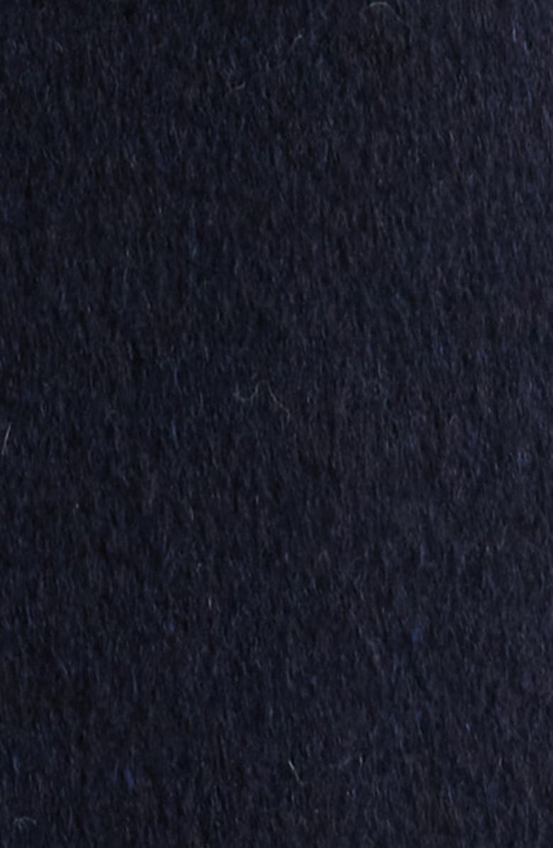 Sam Edelman Doubled Breasted Wool Blend Military Coat, Alternate, color, Navy