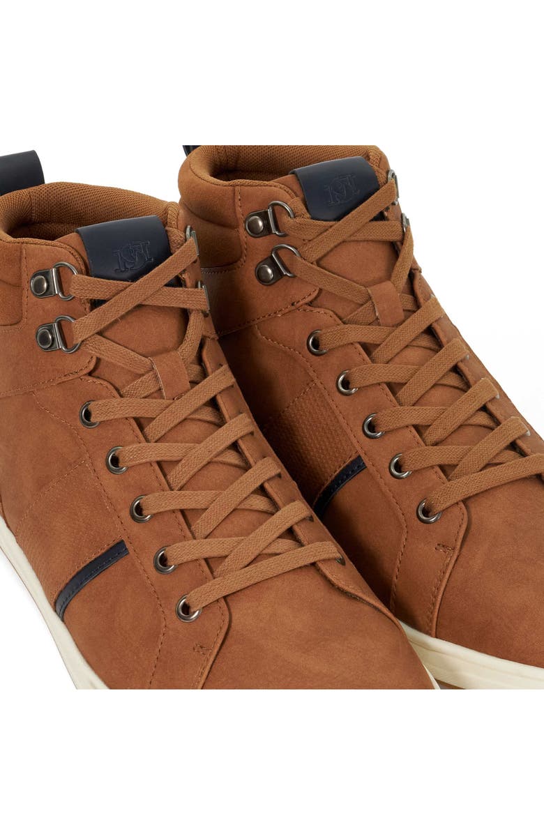 Dune London Sailors High Top Sneaker, Alternate, color,