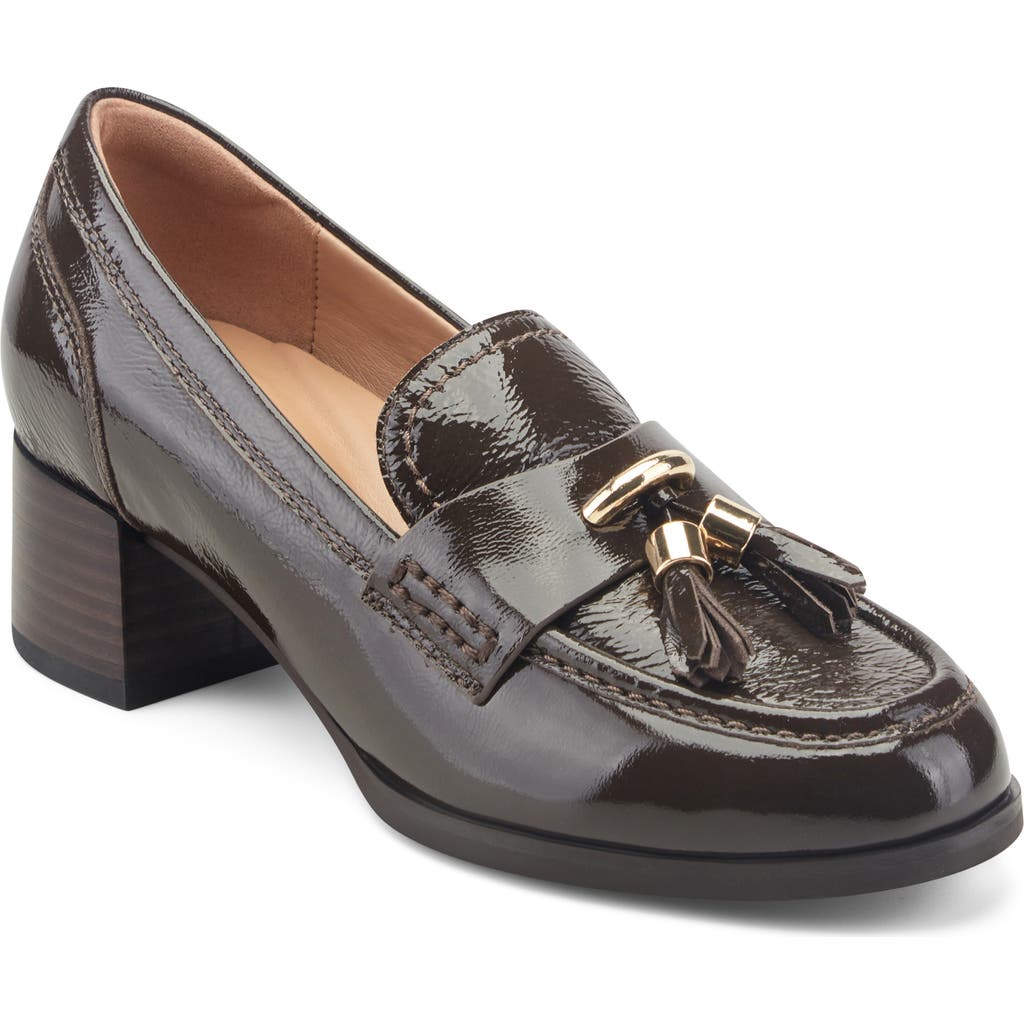 Easy Spirit Irelyn Loafer Pump In Dark Brown
