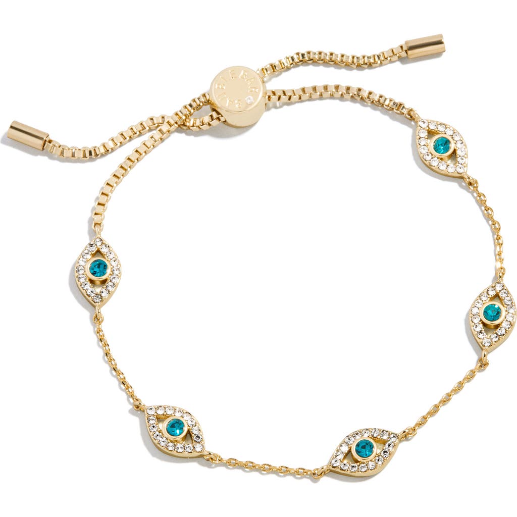 Baublebar Good Vibes Evil Eye Earrings & Bracelet Set In Brown