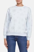 Wildfox Charlie Snowflake Graphic Sweatshirt