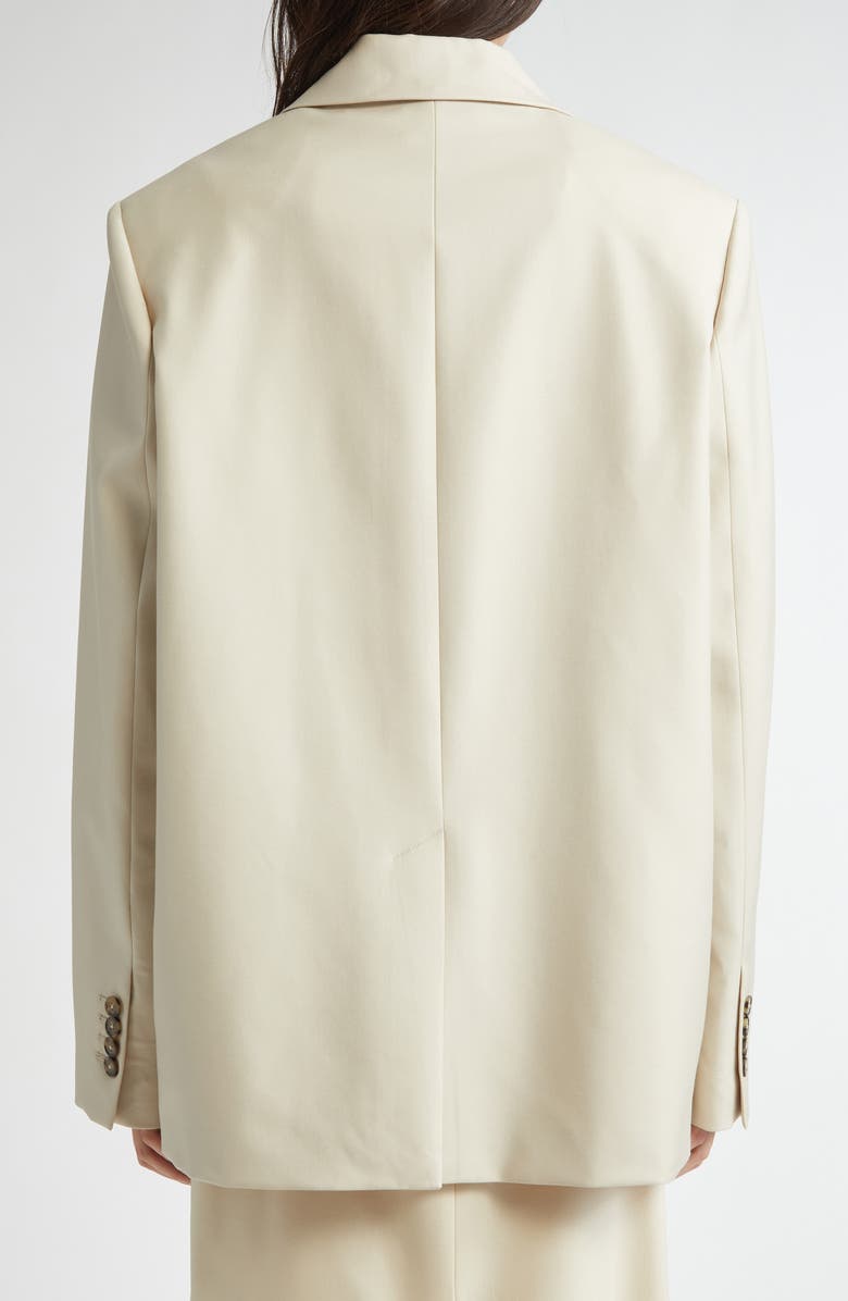 LOULOU DE SAISON Arlo Double Breasted Virgin Wool Blazer, Alternate, color, 