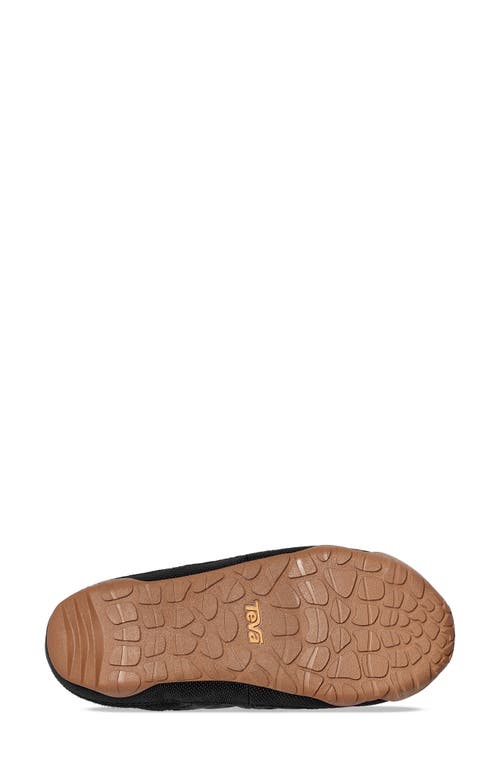 Teva Reember Terrain Quilted Mid Slipper In Black