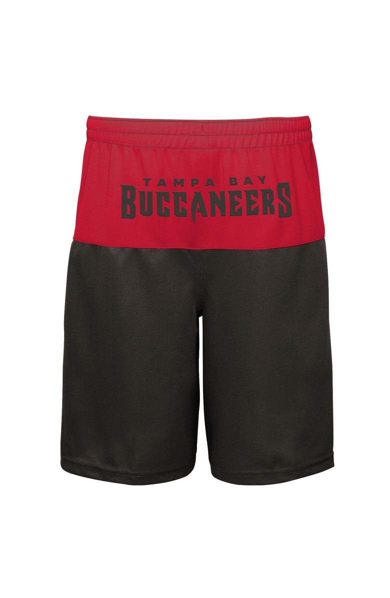 Outerstuff Youth Tom Brady Black Tampa Bay Buccaneers Name & Number Player Shorts, Alternate, color, 