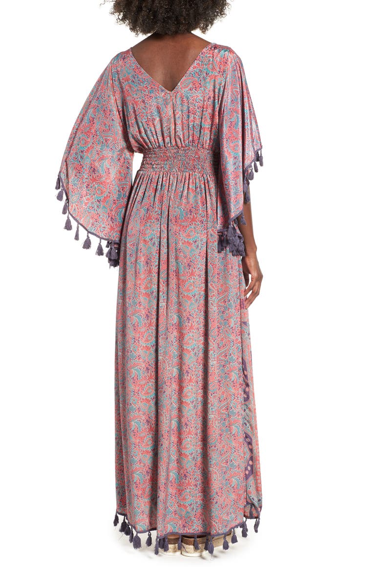 Electric Love Maxi Dress, Alternate, color, MULTI