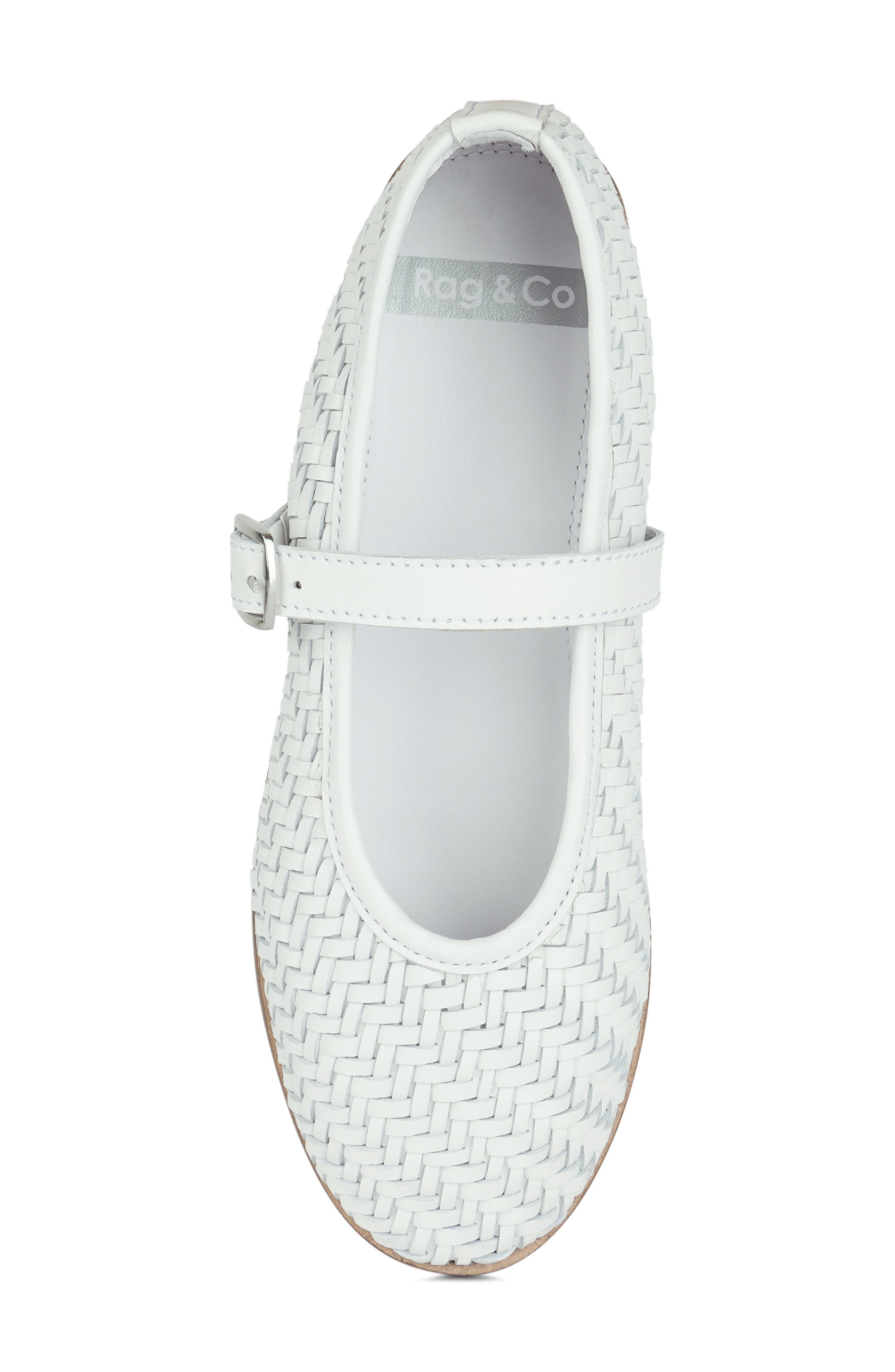 Rag & Co Nazuka Woven Mary Jane Ballet Flat, Alternate, color, 