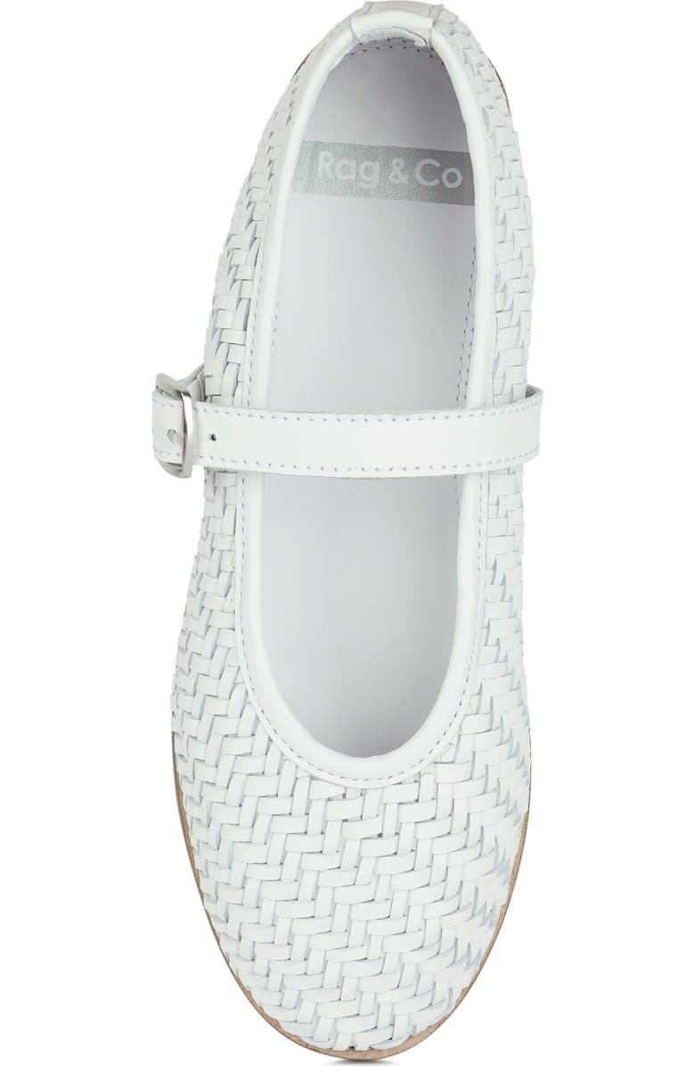 Rag & Co Nazuka Woven Mary Jane Ballet Flat, Alternate, color,