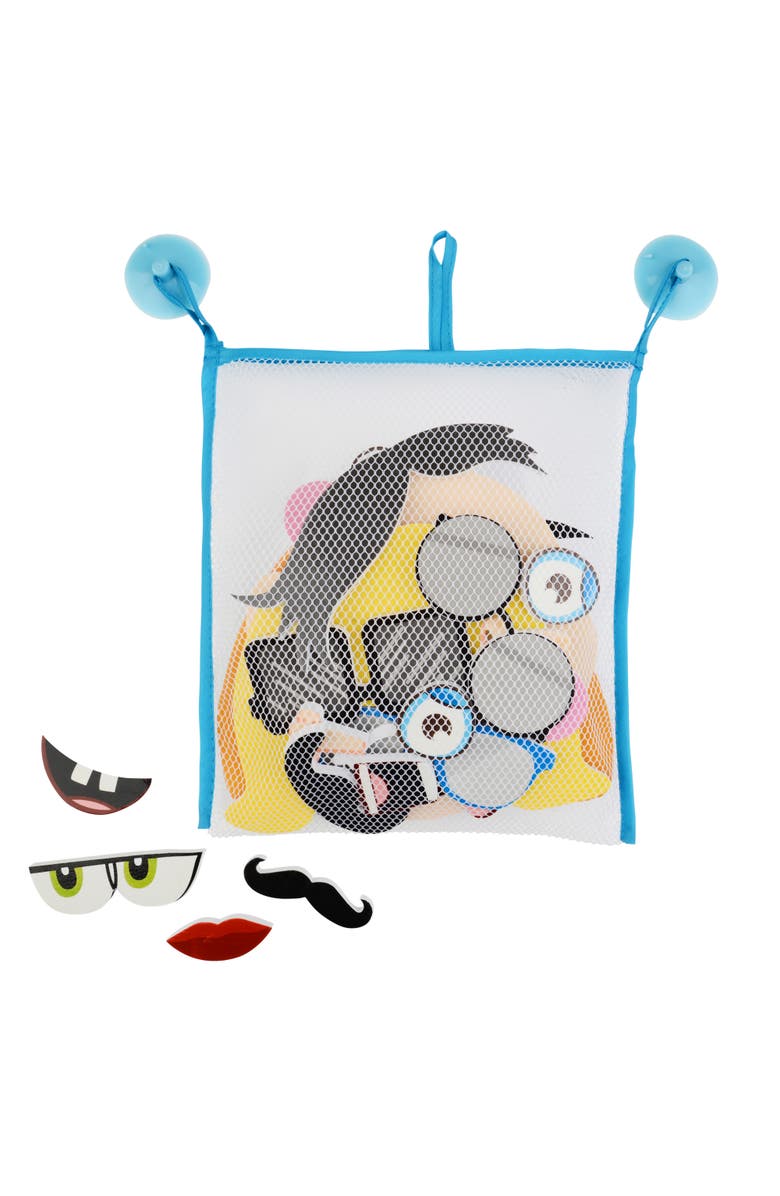 Buddy & Barney Silly Faces Bath Time Stickers, Alternate, color, Multicolored