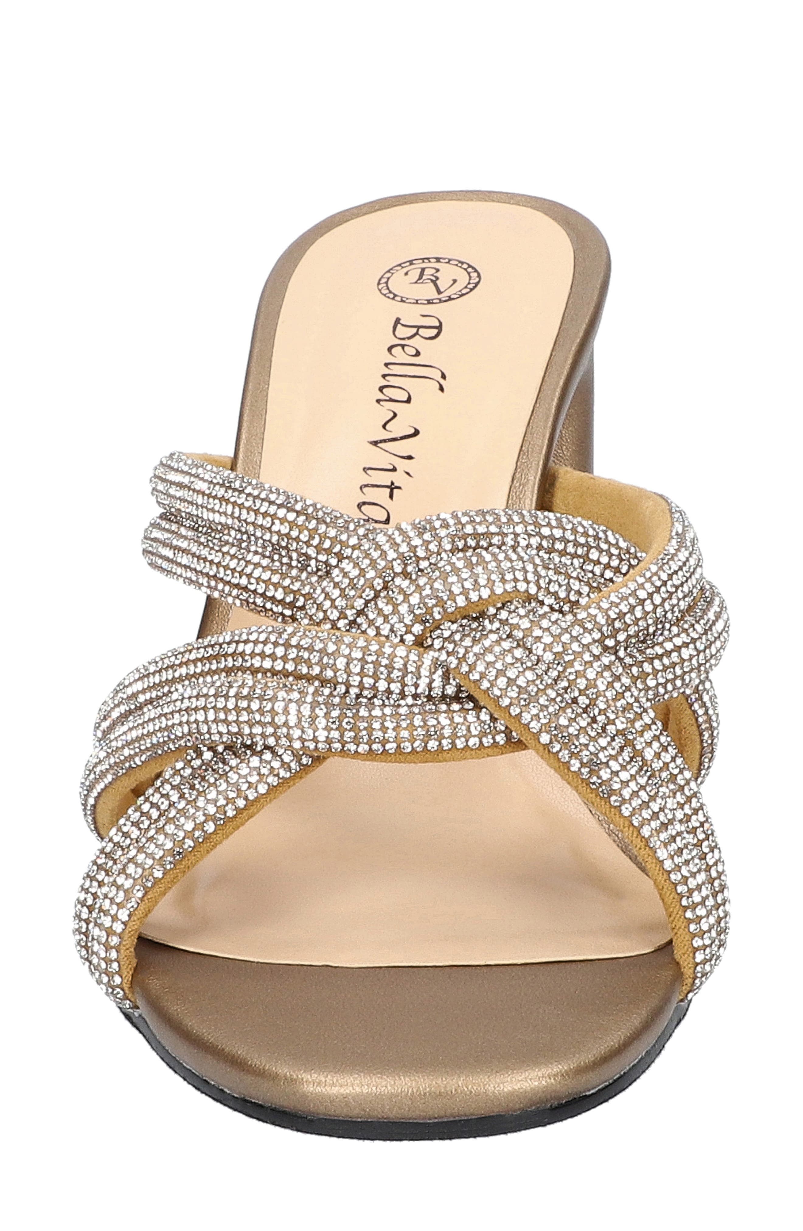 Carmen Crystal Sandal, Alternate, color, BRONZE SUEDE