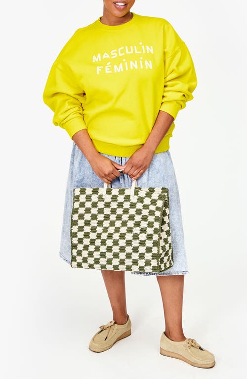 CLARE V CLARE V. SIMPLE CROCHET TOTE