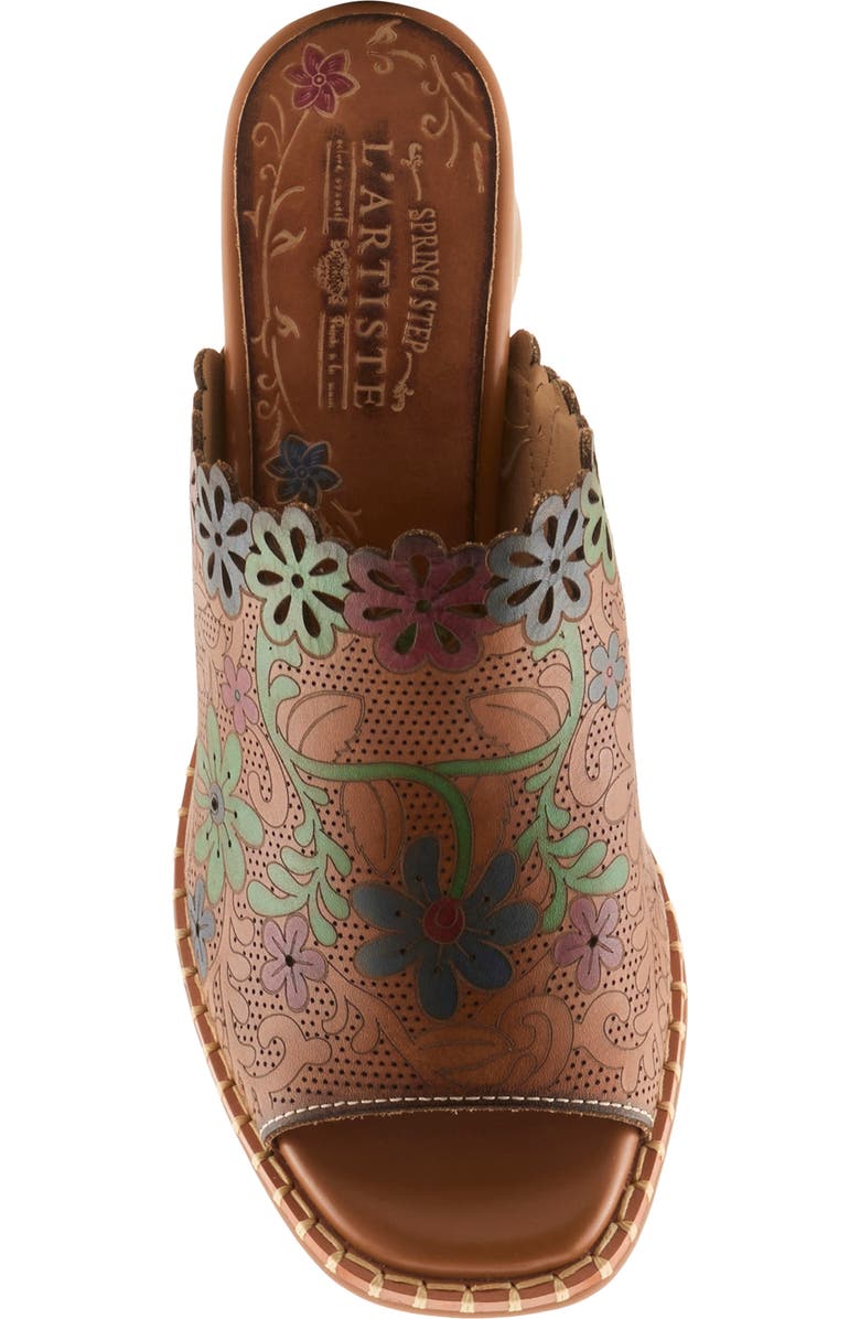 L'Artiste by Spring Step Foxxila Sandal, Alternate, color, Brown Multi