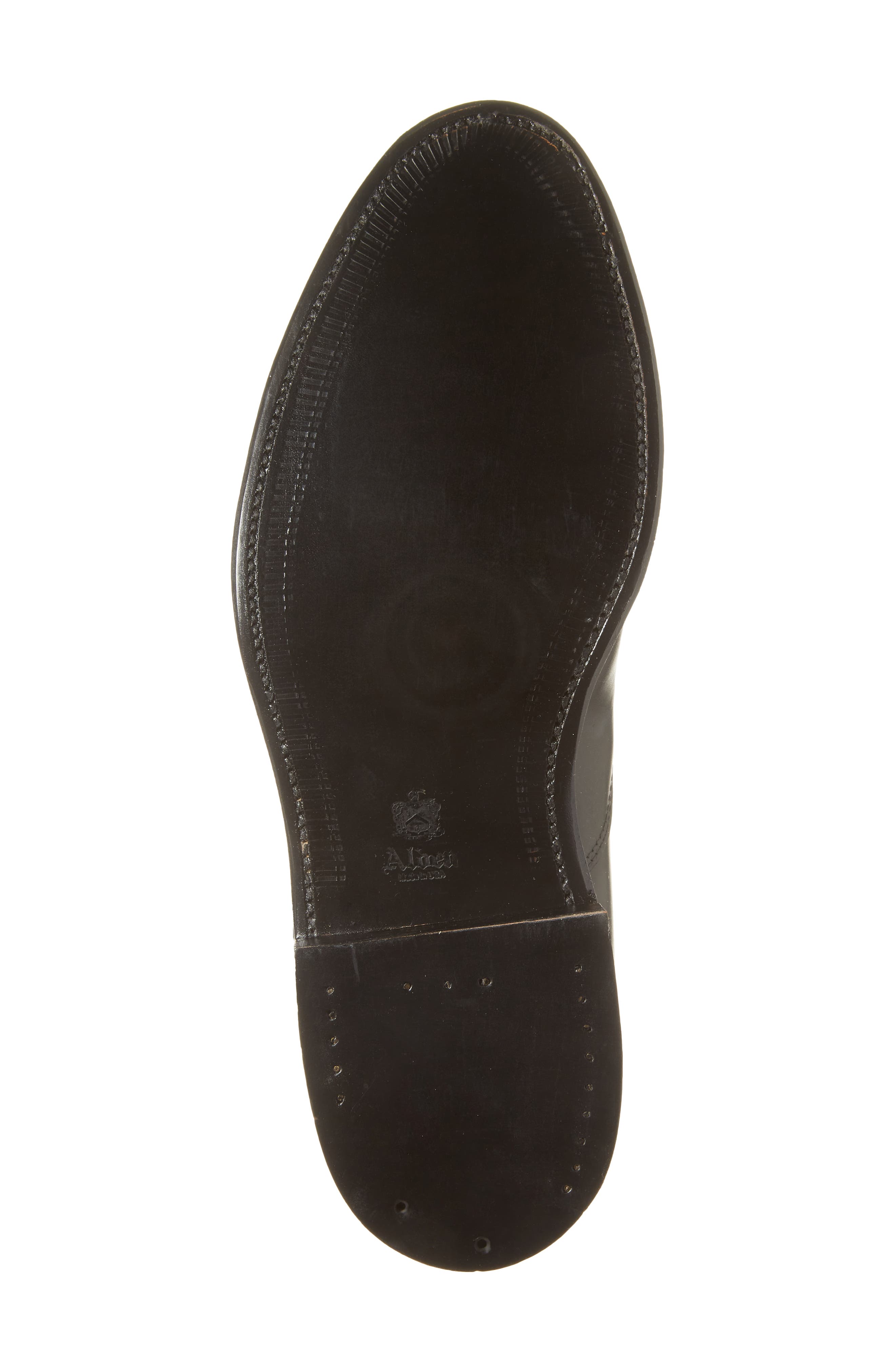 Alden Straight Tip Oxford, Alternate, color, Black Calfskin