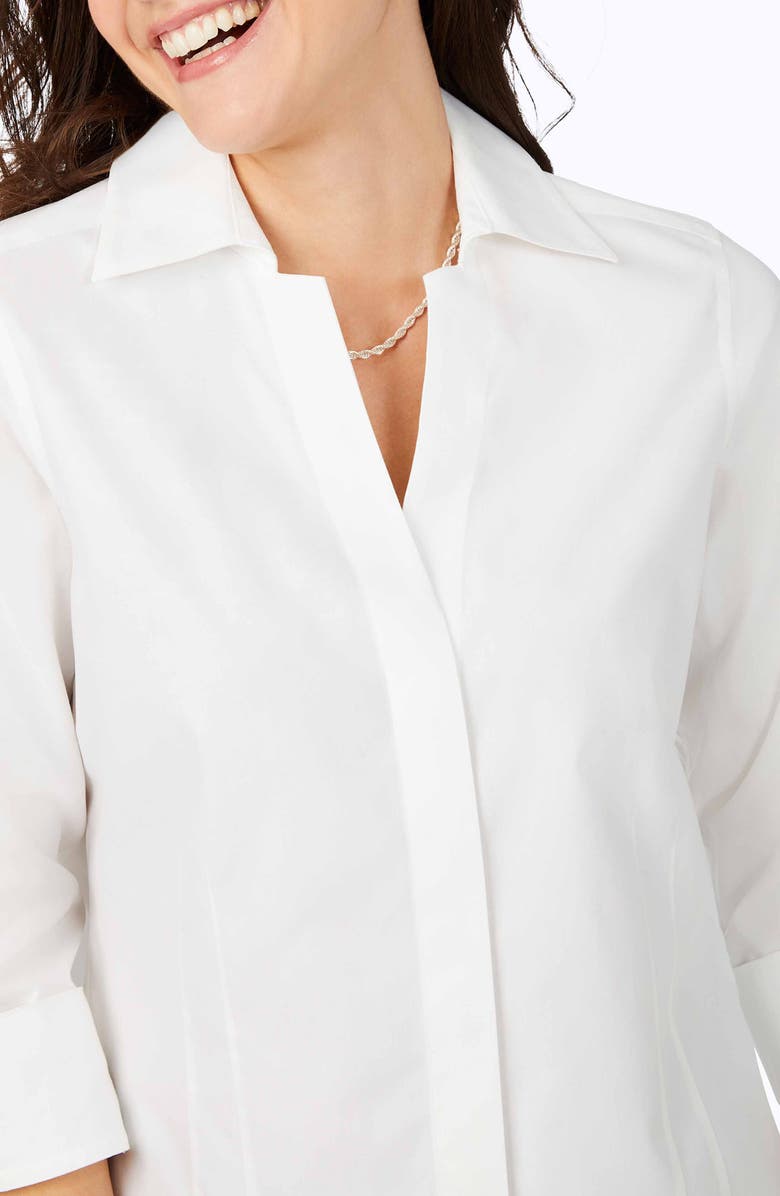 Foxcroft Taylor Fitted Non-Iron Shirt, Alternate, color,