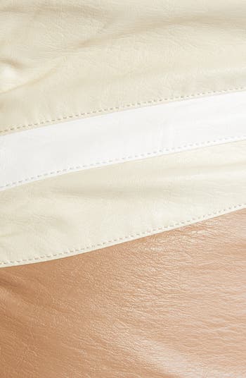 Faux Leather Corset Top