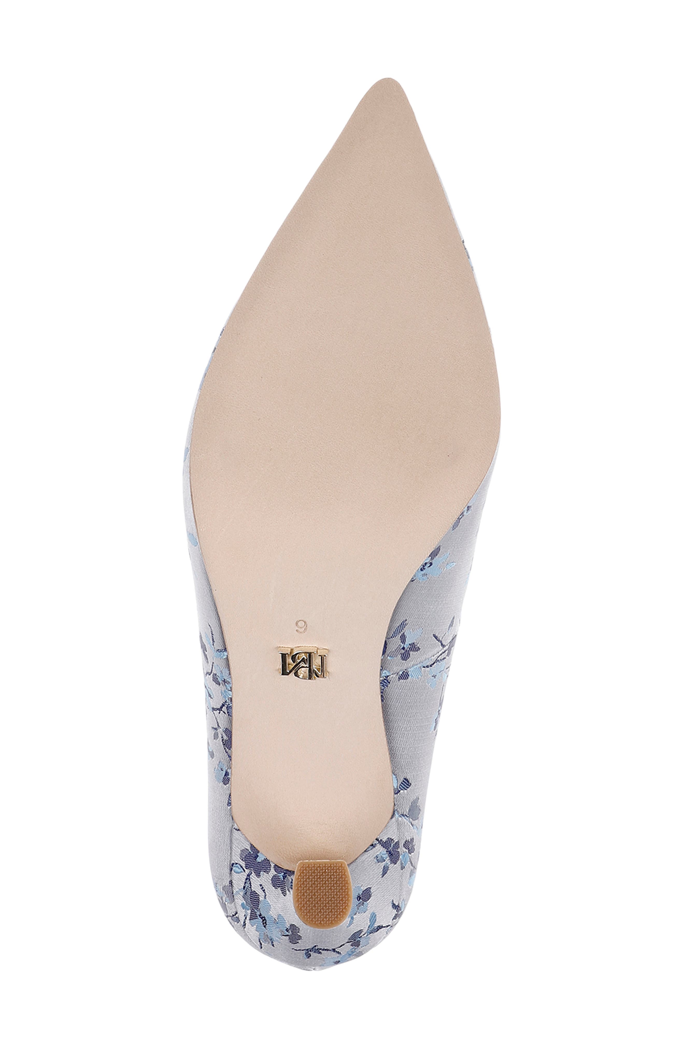 Badgley Mischka Collection Wonder Pointed Toe Pump, Alternate, color, Light Blue
