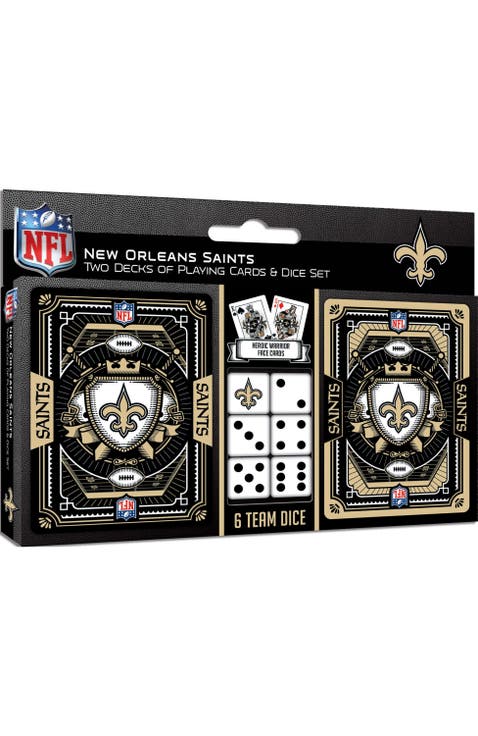 New Orleans Saints Playing Cards & Dice