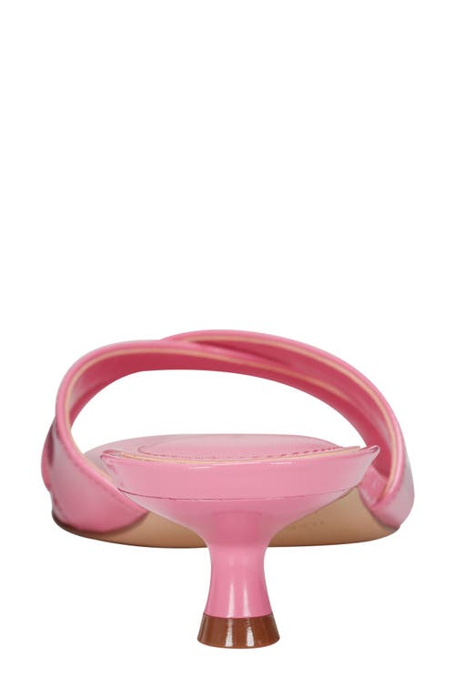 Marc Fisher Ltd Tracey Kitten Heel Slide Sandal In Pink