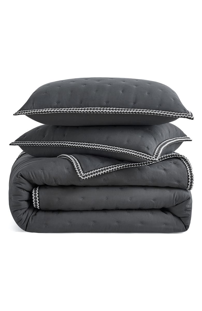 UGG<sup>®</sup> Devon UGGBraid Quilt & Shams Set, Main, color, Ink