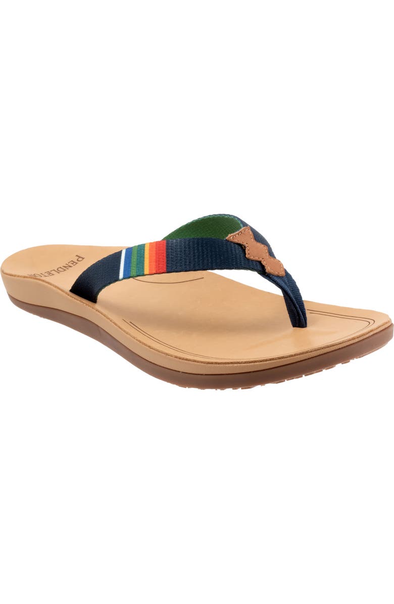Pendleton Crater Lake Flip Flop, Main, color,