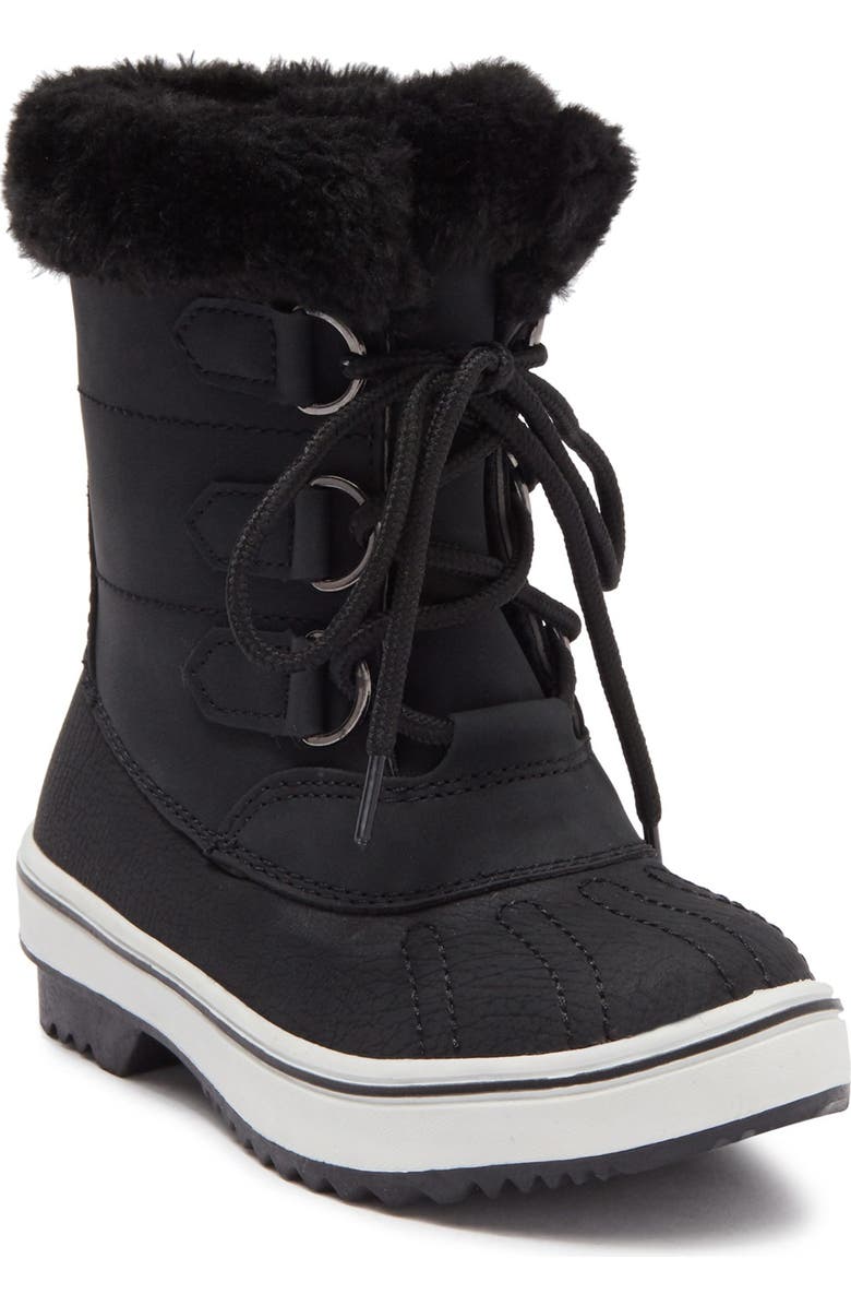 TOP GUY SHOES Kimora Faux Fur Lined Snow Boot, Main, color,