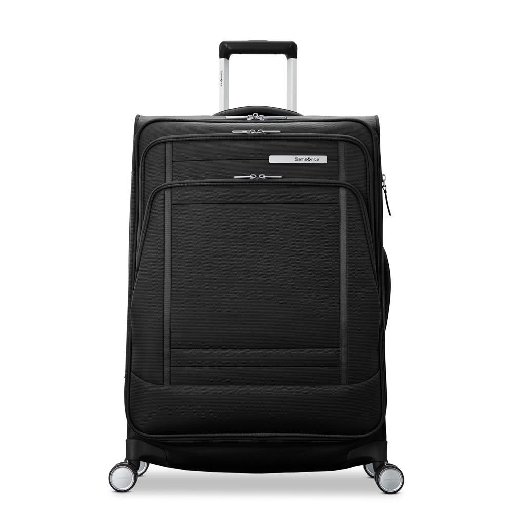 Samsonite UpLIFT 3-Piece Set (CO/MD/LG) Lightweight Softside Expandable Luggage, Alternate, color, Black