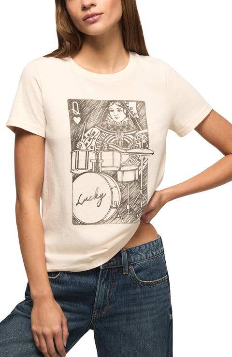 Drummer Queen Graphic T-Shirt