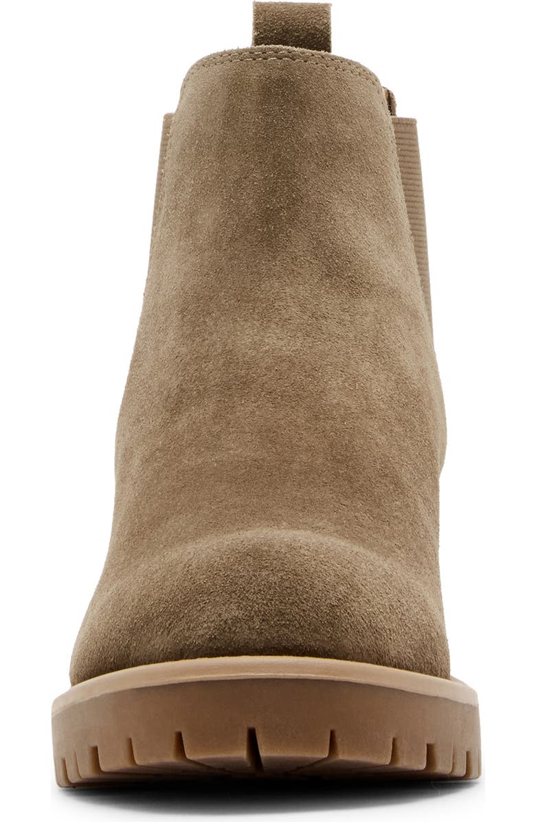 Blondo Mayes Waterproof Chelsea Boot, Alternate, color, Taupe Suede