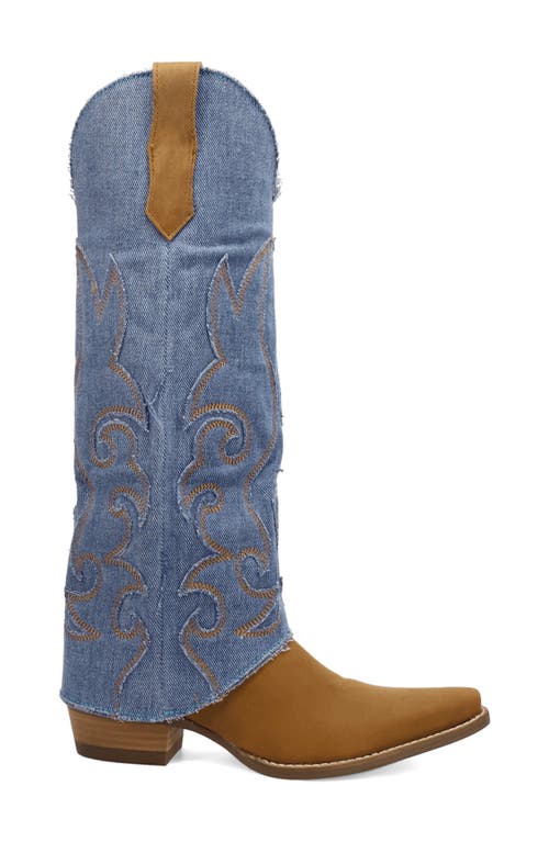 Dingo Knee High Western Boot In Multi