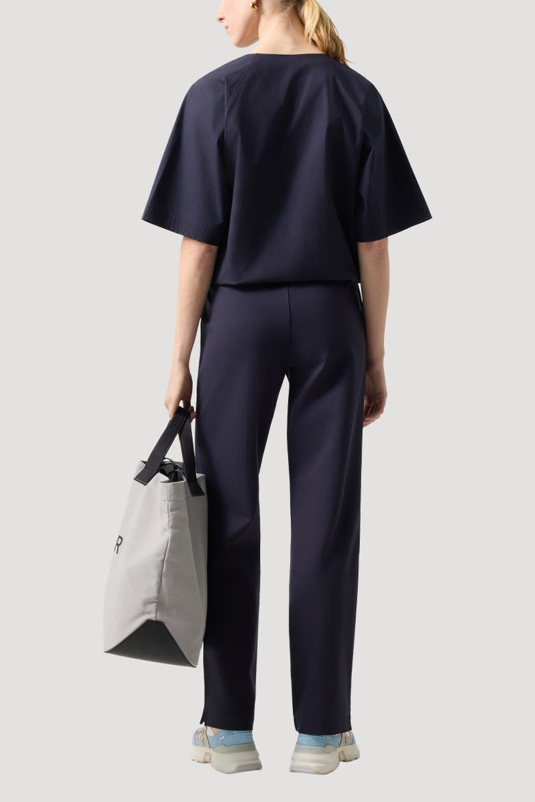 Penny Jersey Pants, Alternate, color, Navy blue