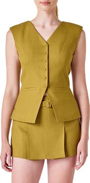 Endless Rose Tweed Vest