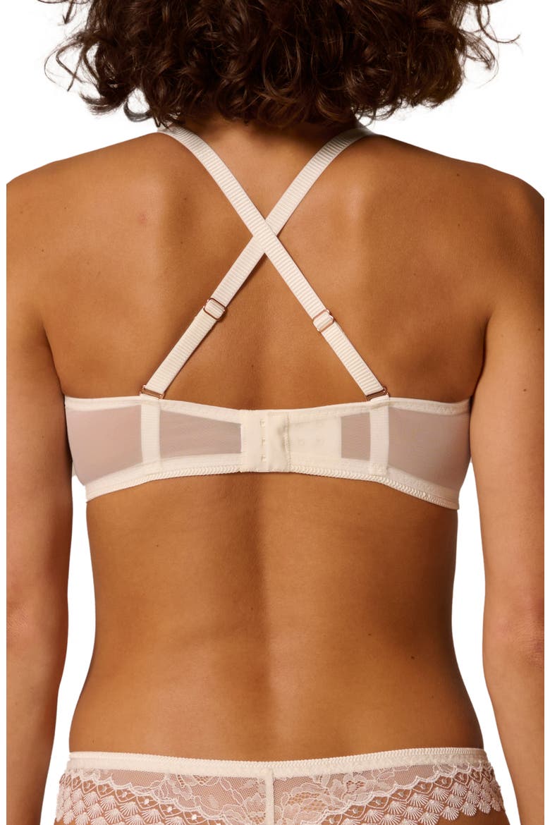 Radieuse Underwire Demi Bra, Alternate, color, IVORY