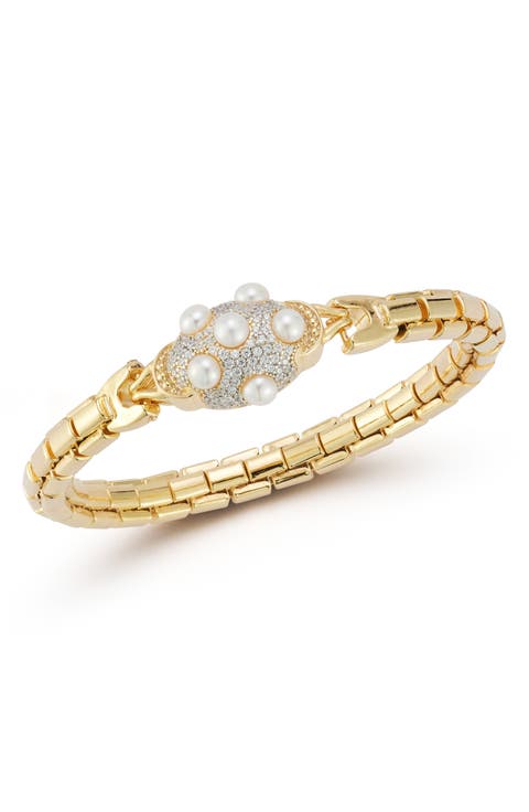 Cultured Pearl Bangle