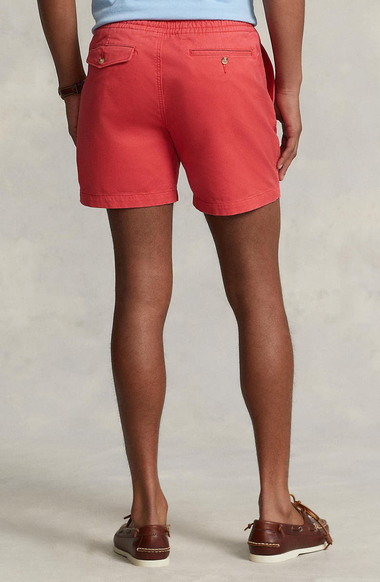 Polo Ralph Lauren Cotton Stretch Twill Flat Front Shorts, Alternate, color, 