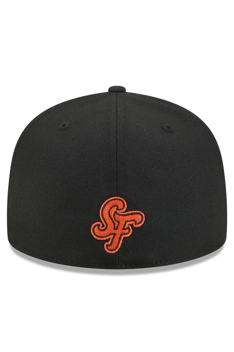 Men's New Era  Black San Francisco Giants 2025 City Connect Wordmark 59FIFTY Fitted Hat, Alternate, color, Black