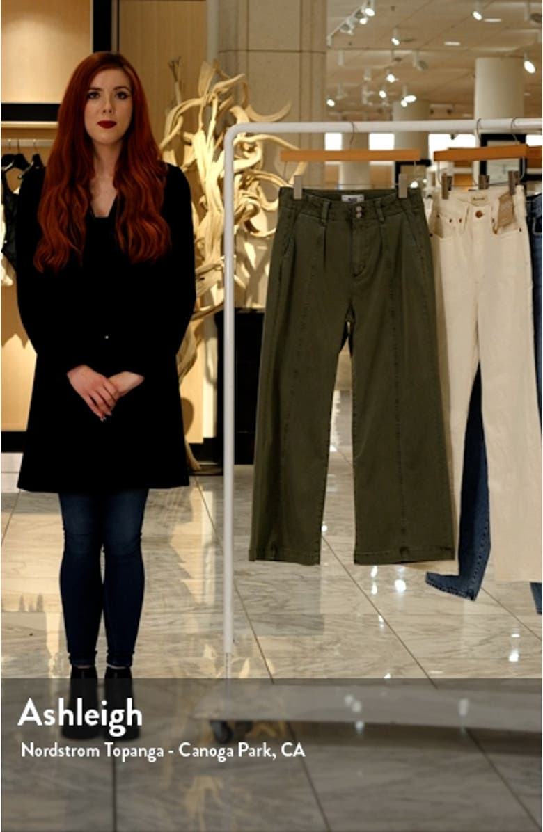 Brooklyn High Waist Crop Wide Leg Pants, sales video thumbnail