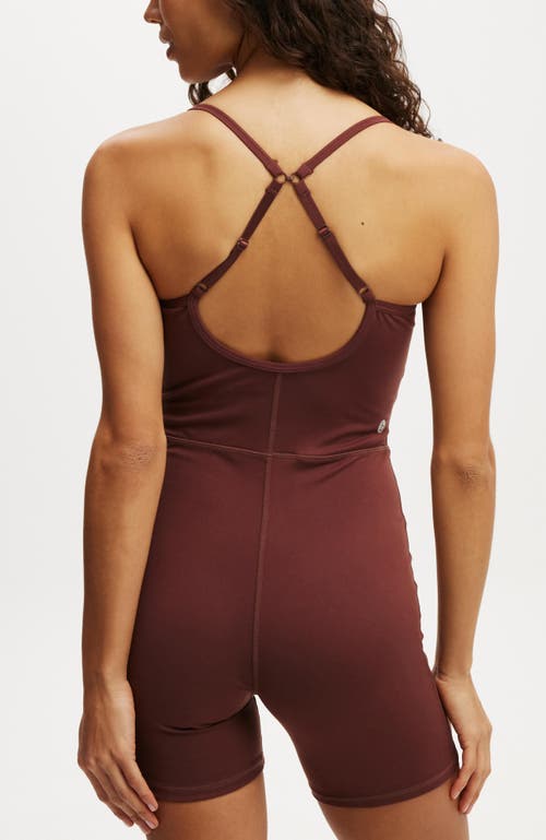 Cotton On Body Ultra Soft Bike Short All In One In Cappuccino