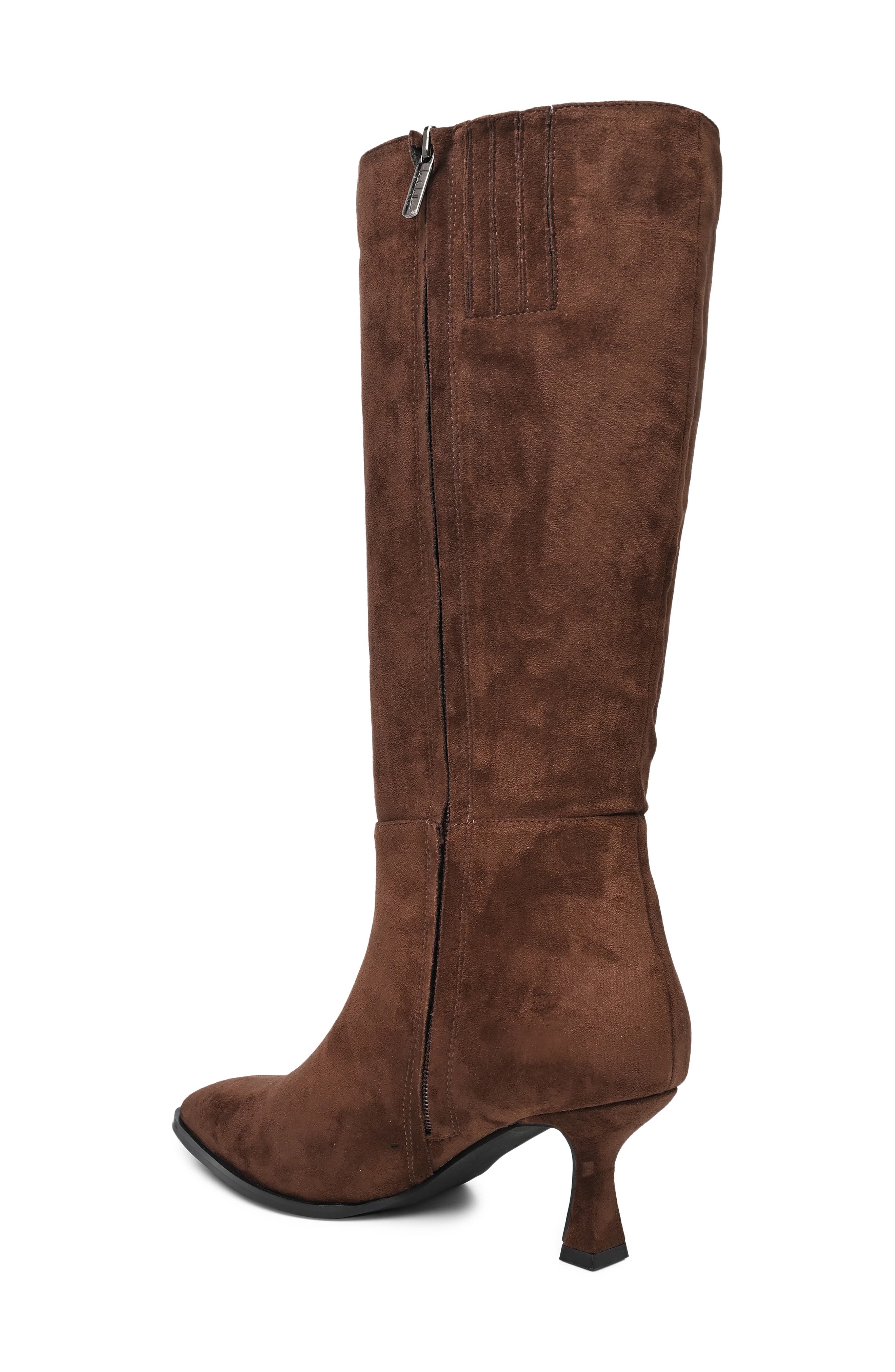 Ticon Tall Boot, Alternate, color, CHOCOLATE MICRO