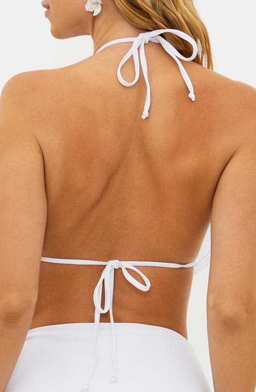 BEACH RIOT BEACH RIOT BLOSSOM TRIANGLE BIKINI TOP 