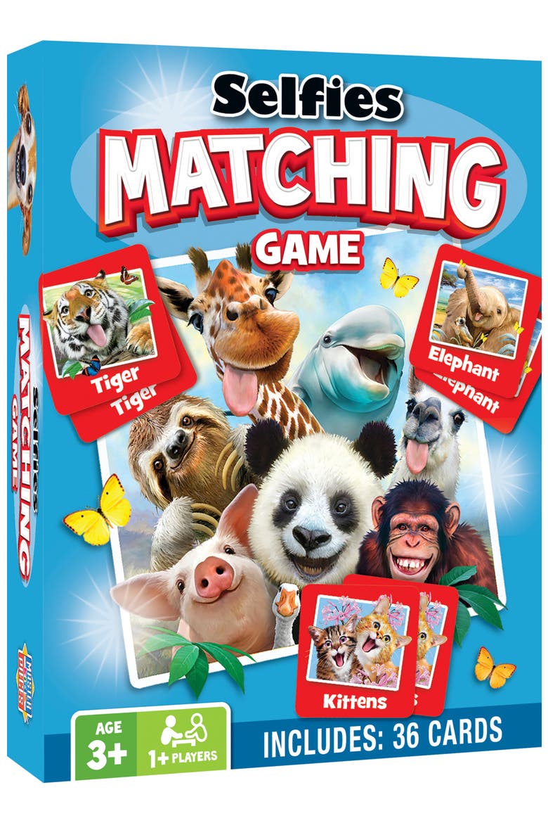 Selfies Matching Game, Main, color, Multicolor