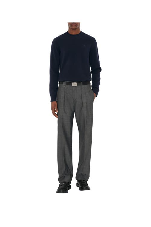Burberry Logo-embroidered Pullover Sweatshirt